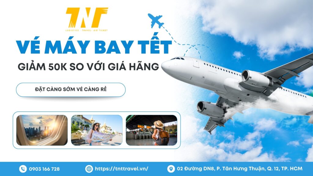 vé máy bay tết 2025