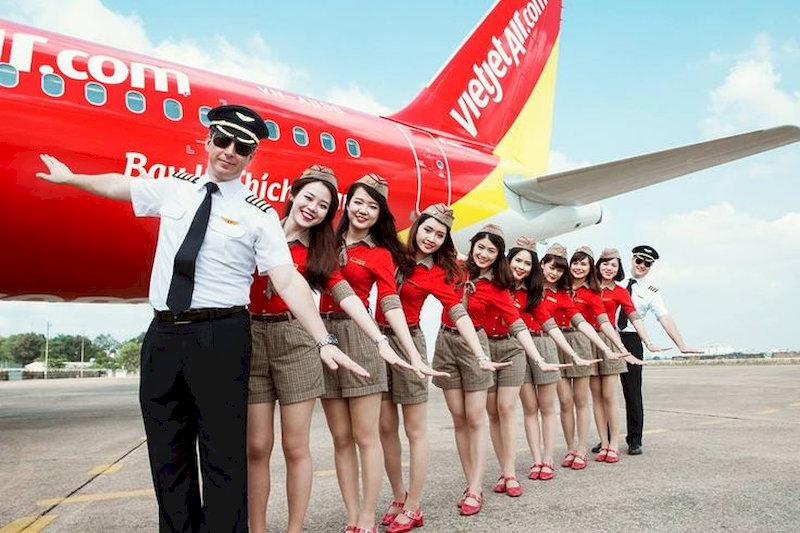 Giá vé máy bay từ Hàn Quốc về Việt Nam có tại hãng hãng không Vietjet Air