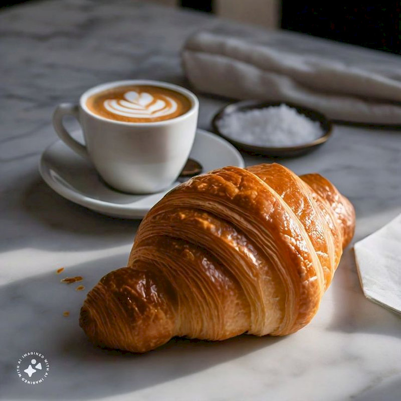 Bánh Croissant - món ăn nên thử tại thủ đô Pháp