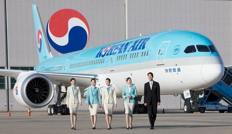Giá vé máy bay từ Hàn Quốc về Việt Nam có tại hãng hàng không Korean Air