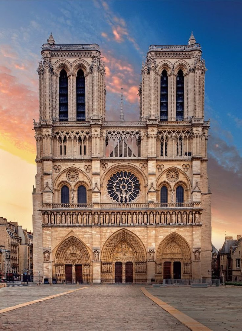 Nhà thờ Đức Bà Paris - biểu tượng kiến trúc nghệ thuật