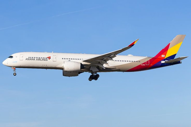 Asiana Airlines - Hãng hàng không quốc gia của Hàn Quốc khai thác chặng bay từ Hàn Quốc đi Canada