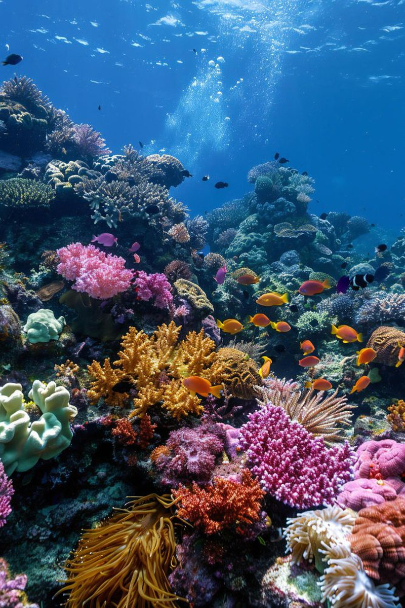 Great Barrier Reef rạn san hô lớn nhất thế giới trải dài hơn 3000km