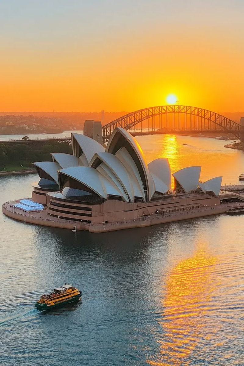 Sydney - biểu tượng kiến trúc thế giới với thiết kế độc đáo, riêng biệt không thể nhầm lẫn với những nơi khác