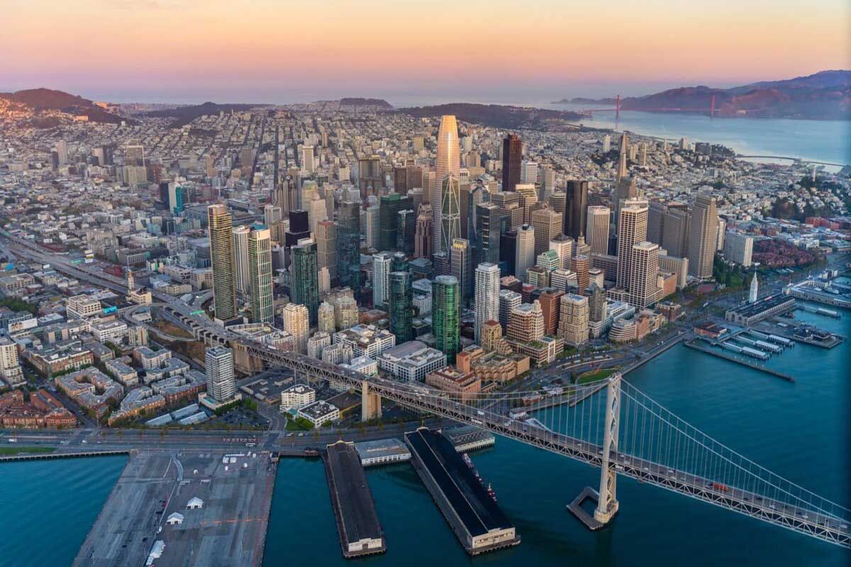Thành phố San Francisco nổi tiếng với chiếc Cầu Vàng ho hit